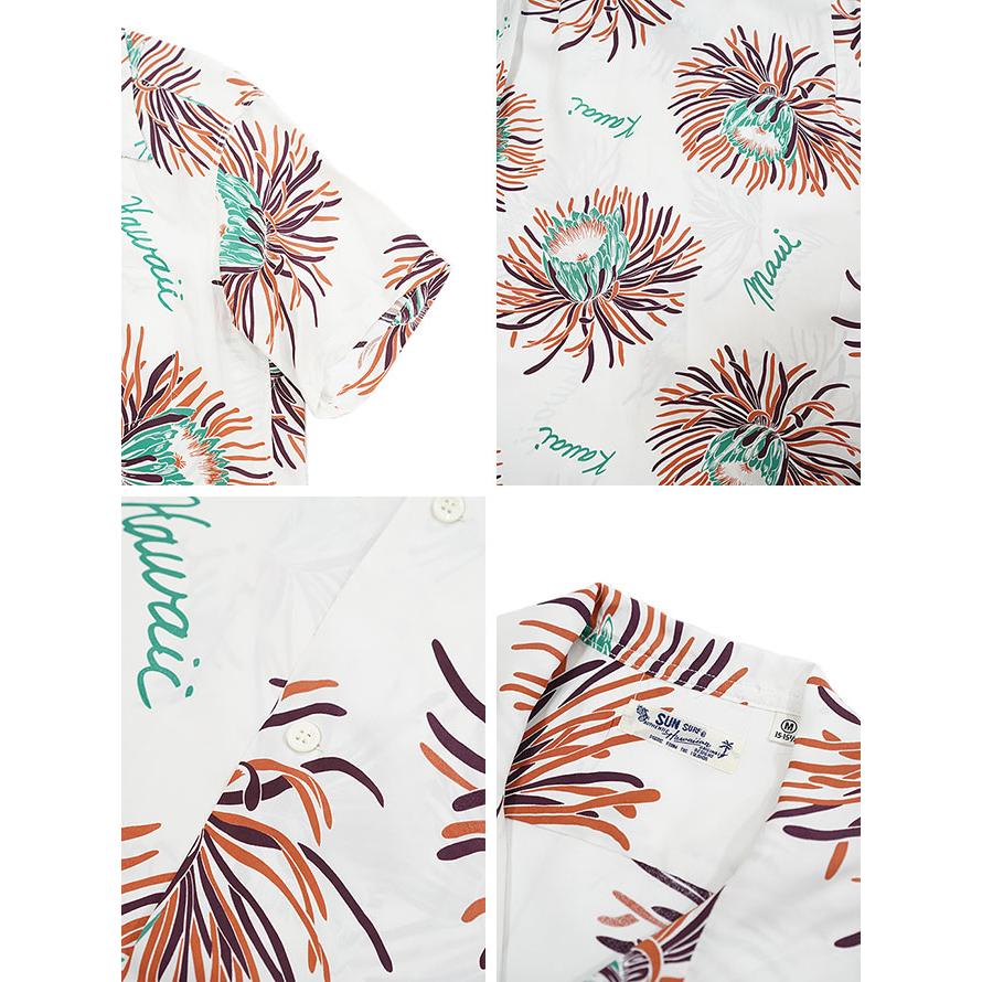SUN SURF（サンサーフ） 　SS39028 半袖アロハシャツ S/S HAWAIIAN SHIRT  ISLAND BLOOM   ハワイアンシャツ   アメカジ   メンズ | SUN SURF | 04