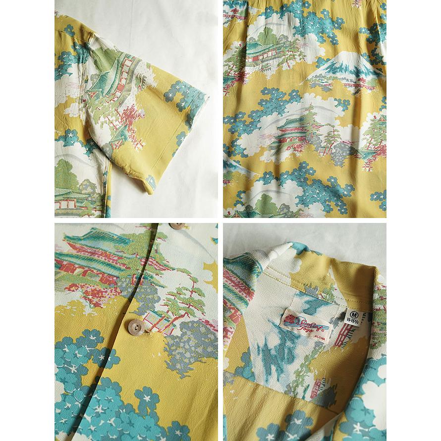 サンサーフ　SUN SURF　SS39618　半袖アロハシャツ　S/S HAWAIIAN SHIRT　[ ANCIENT CAPITAL ]　ハワイアンシャツ　アメカジ　メンズ | SUN SURF | 04