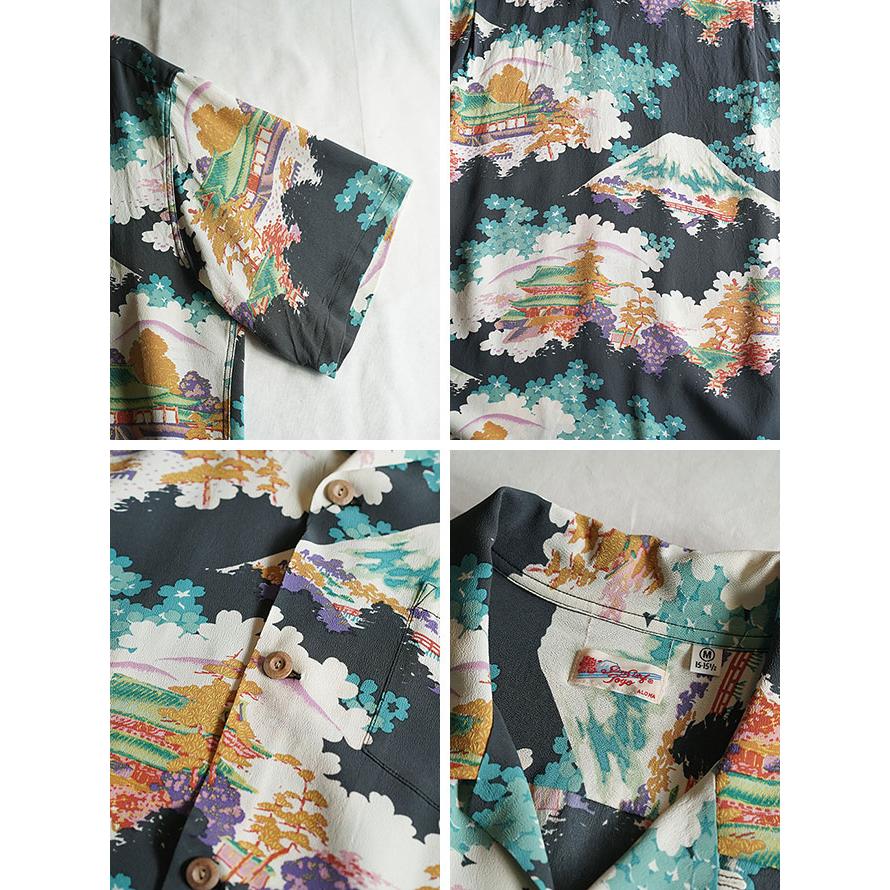サンサーフ　SUN SURF　SS39618　半袖アロハシャツ　S/S HAWAIIAN SHIRT　[ ANCIENT CAPITAL ]　ハワイアンシャツ　アメカジ　メンズ | SUN SURF | 06