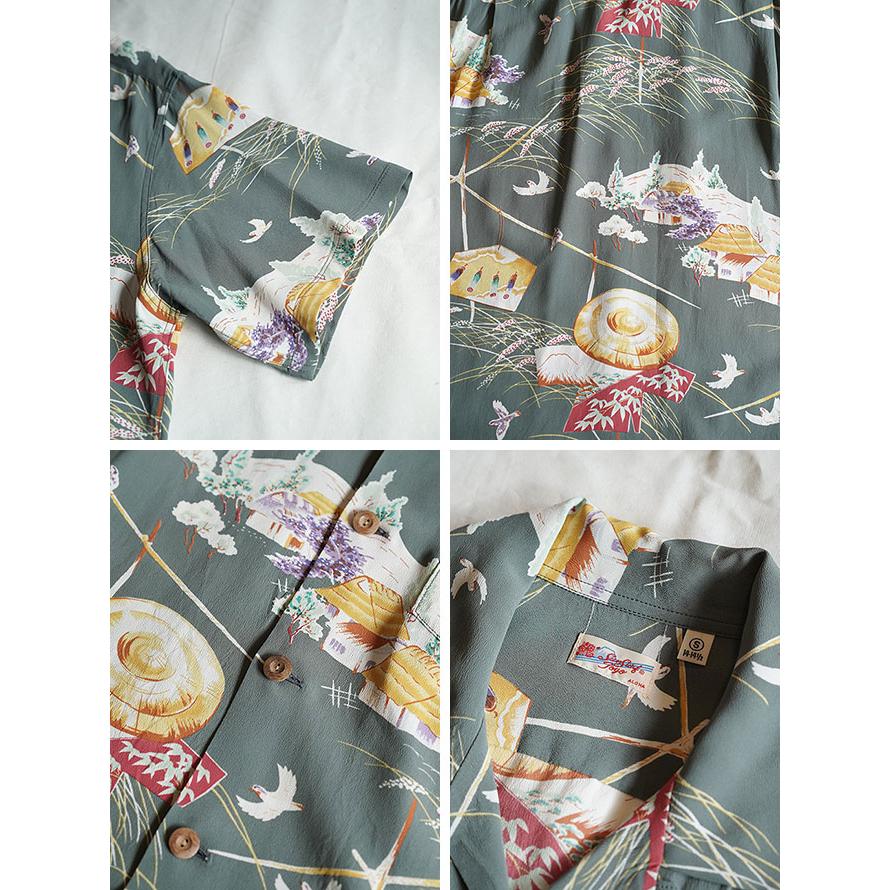 サンサーフ　SUN SURF　SS39623　半袖アロハシャツ　S/S HAWAIIAN SHIRT　[ SCARECROW ]　ハワイアンシャツ　アメカジ　メンズ | SUN SURF | 02