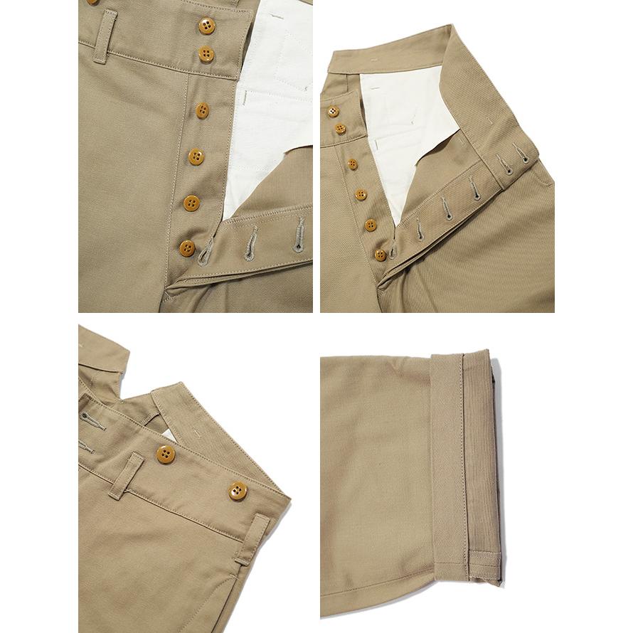 ザ・ツーモンキーズ　The 2 Monkeys　TM01342　ヴォイジャーパンツ　 Voyager Pants 　Chino Cloth　Khaki   JELADO　ジェラード   ワークパンツ | JELADO | 02