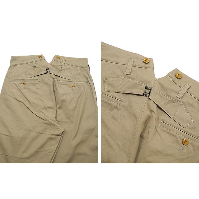 ザ・ツーモンキーズ　The 2 Monkeys　TM01342　ヴォイジャーパンツ　 Voyager Pants 　Chino Cloth　Khaki   JELADO　ジェラード   ワークパンツ | JELADO | 03