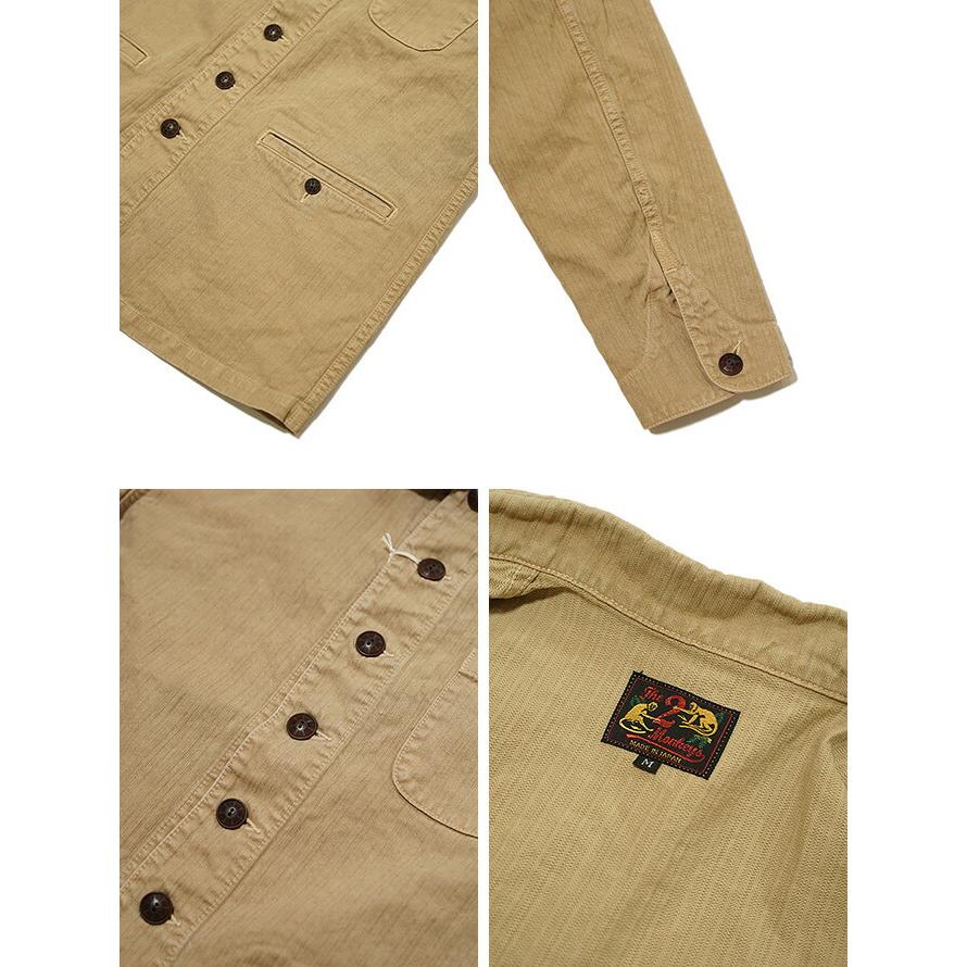 The 2 Monkeys（ザ・ツーモンキーズ） 　TM72426　ベルエポック・ウエストプルオーバー　 Belle Epoque Atelier Coat 　 JELADO（ジェラード）   ワークジャ… | JELADO | 04