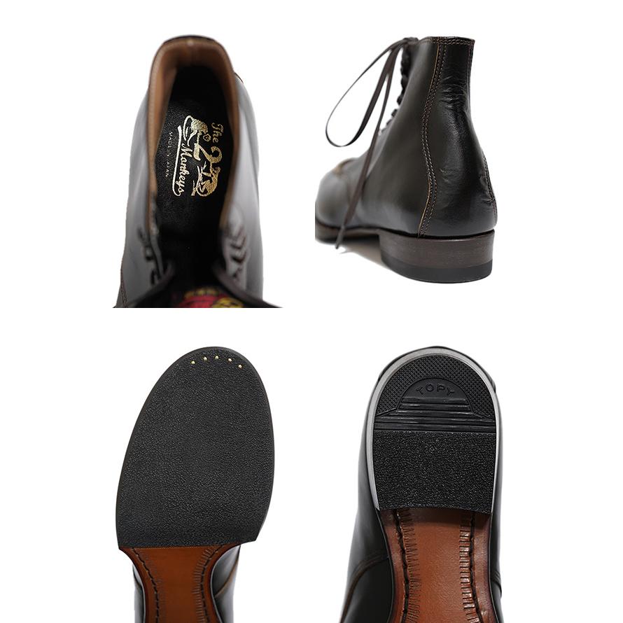 The 2 Monkeys（ザ・ツーモンキーズ） 　TM72924 モックトゥブーツ　 Sportif   French calf Black TM72924　 JELADO（ジェラード）   ワークブーツ   アメカ… | JELADO | 03