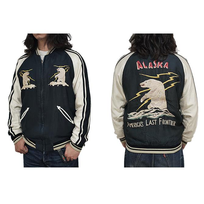 テーラー東洋　TAILOR TOYO　TT15492　アセテートスカジャンエイジングモデル　 ACETATE SOUVENIR JACKET　POLAR BEAR × MOOSE　スカジャン　アメカジ | TAILOR TOYO | 05