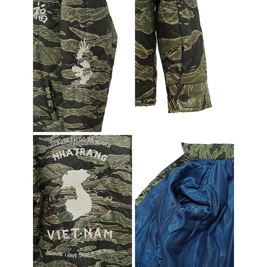 テーラー東洋　TAILOR TOYO　TT15799　ベトジャン　[ Mid 1960s Style Vietnam Liner Jacket ] [ VIET-NAM MAP ] [ Tiger Camo ]　スカジャン　アメカジ　メン… | TAILOR TOYO | 03