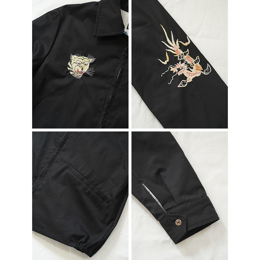 テーラー東洋　TAILOR TOYO　TT15892　ベトジャン [ Late 1960s Style Cotton Vietnam Jacket ]　VIETNAM MAP　スカジャン　アメカジ　メン… | TAILOR TOYO | 02