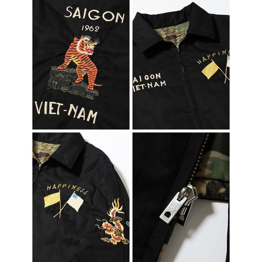 テーラー東洋　TAILOR TOYO　TT15979　リバーシブルベトジャン　REVERSIBLE VIETNAM JACKET　DORAGON x PARACHUTE　スカジャン　アメカジ | TAILOR TOYO | 05