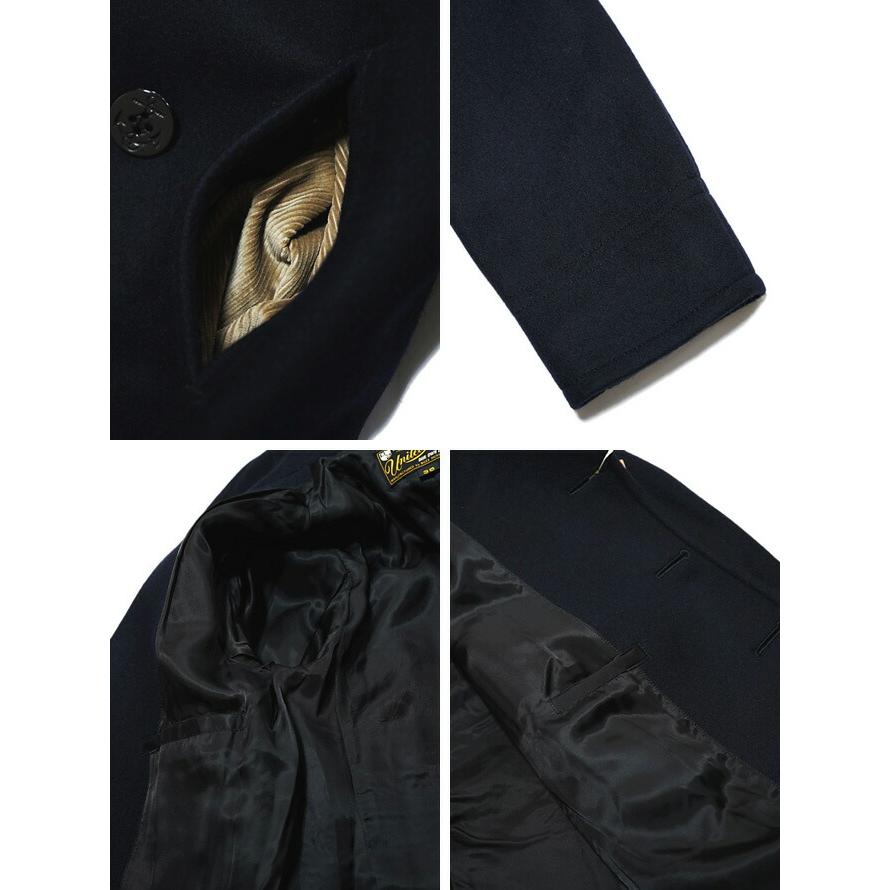 UNITED CARR（ユナイテッドカー）by BUZZRICKSON'S 　UC14231　 26oz.  WOOL MELTON P-COAT  メルトンウールPコート   アメカジ   メンズ |  | 02