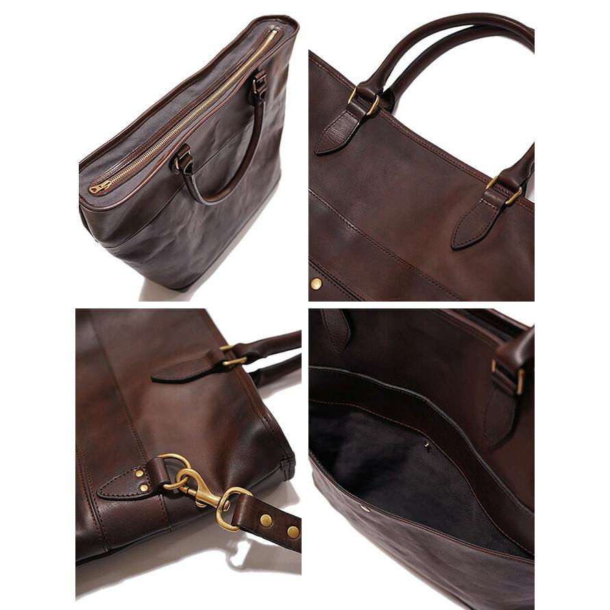 vasco（ヴァスコ） VS-244LS LEATHER NELSON 2WAY BAG BROWN バッグ・鞄 アメカジ メンズ_2