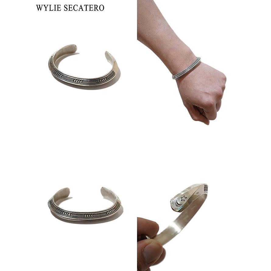 Whlie Secatero（ワイリー セカテロ） ナバホシルバーバングル  NAVAJO JEWELRY   Indian Jewelry   NAVAJO |  | 01