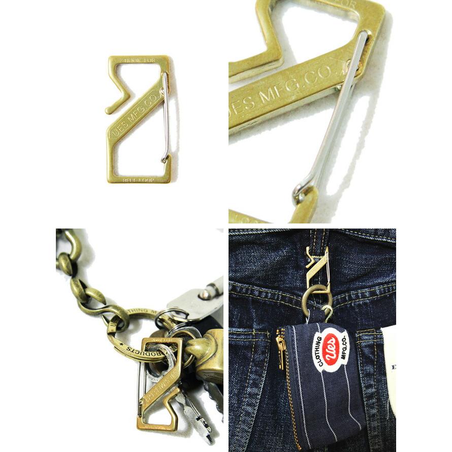 UES（ウエス）  オリジナル真鍮Z型フック 再入荷  アメカジ   メンズ   真鍮小物   アクセサリー 　 メール便可 | UES | 01