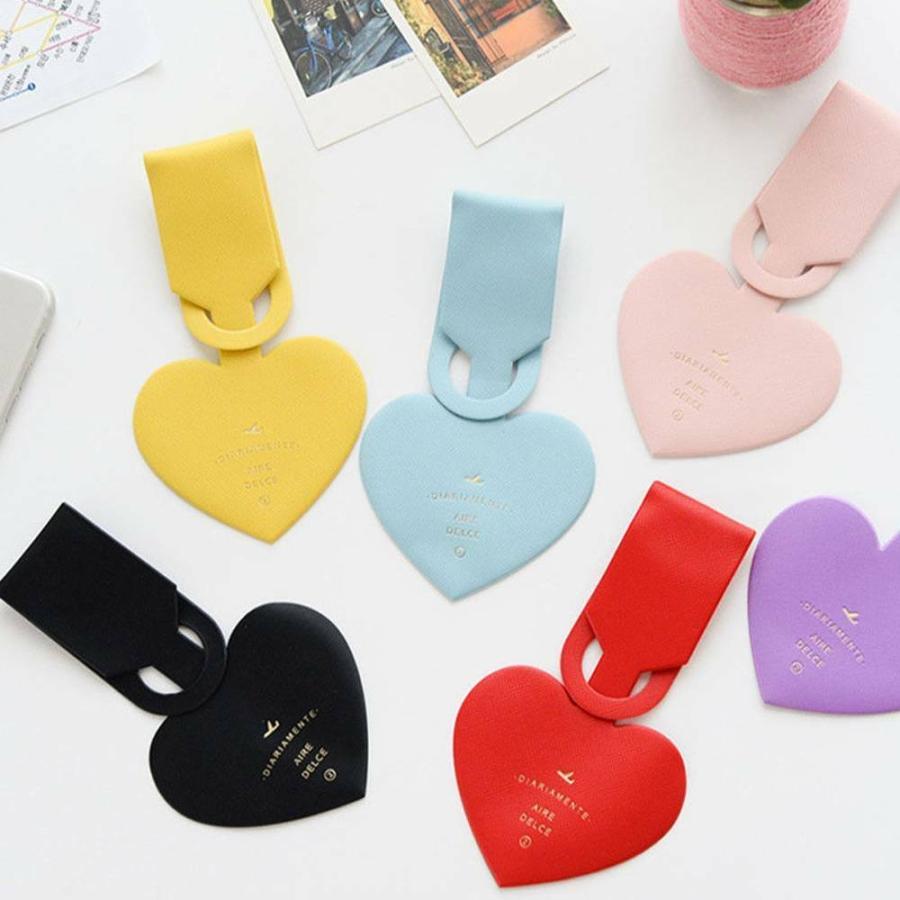 大人かわいい ハート型ラゲッジタグ Li Lt 輸入雑貨のluana Import 通販 Yahoo ショッピング
