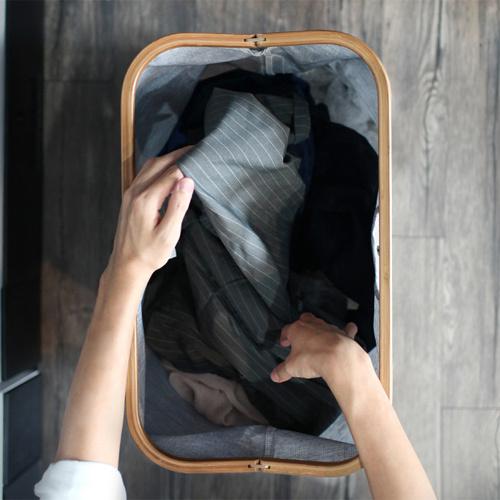 グディ GUDEE ショルダーバッグ ランドリーバッグ コットン 竹 バンブー 大容量 Uroki Carry-all bag Bamboo L GudeeLifeの画像