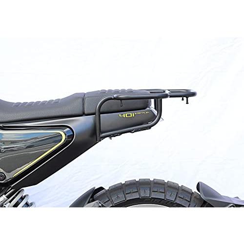 キジマ (kijima) バイク リアキャリア スヴァルトピレン125/250/401 ヴィットピレン401 スチール製マットブラック仕上げ H_4