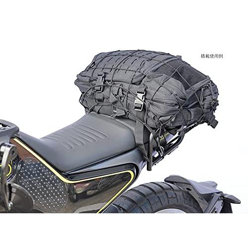 キジマ (kijima) バイク リアキャリア スヴァルトピレン125/250/401 ヴィットピレン401 スチール製マットブラック仕上げ H_5