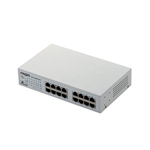 エレコム スイッチングハブ ギガビット 16ポート マグネット付き 電源