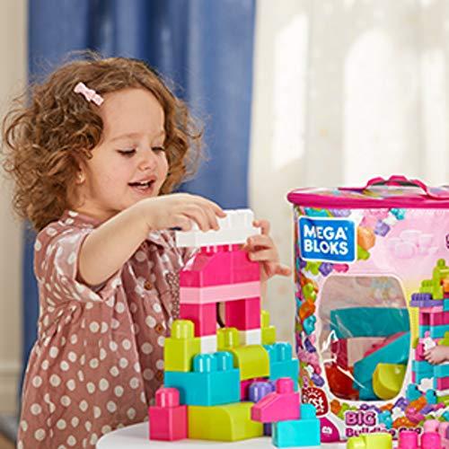 メガブロック(MEGA BLOKS) 1才からのメガブロック たっぷり80個ブロックパック ピンク 【1歳~】 DCH62｜luana-shop01｜06