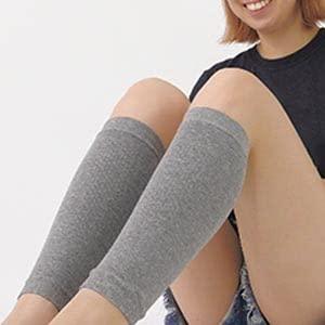 岩盤浴 レッグウォーマー (グレー) 6609-F-B : luanaショップ1号店