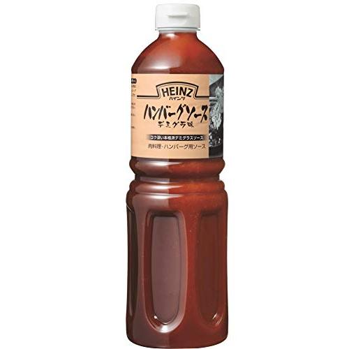 ハインツ ボトルソース (HEINZ) 業務用 ハンバーグソースデミグラ味 1135g (肉料理・ハンバーグ用 ボトルソース) 1 本 | 