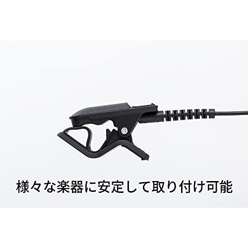 KORG チューナー用 コンタクトマイク CM-300 BK ブラック｜luana-shop01｜03