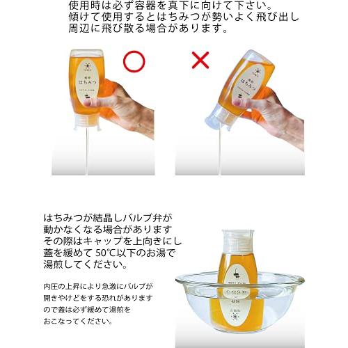 国産天然純粋蜂蜜【明蜂堂】自家採蜜 百花500g（PP容器） : luana