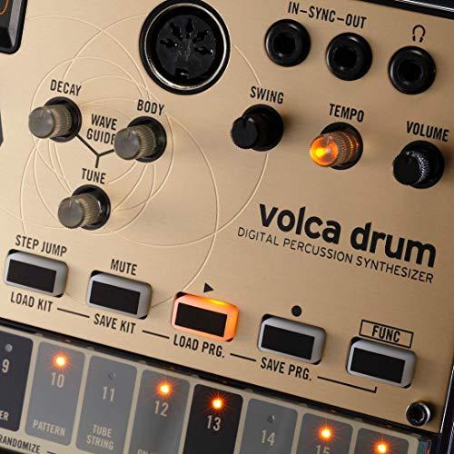 KORG(コルグ) デジタル パーカッション シンセサイザー volca drum リズムマシン スピーカー内蔵 ヘッドフォン使用可 どこでも使｜luana-shop01｜07