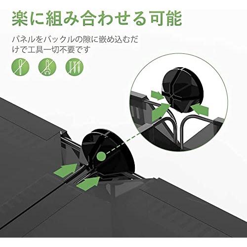 Vacplus 本棚 大容量 収納棚 組み立て式収納 ラック 衣類収納ボックス