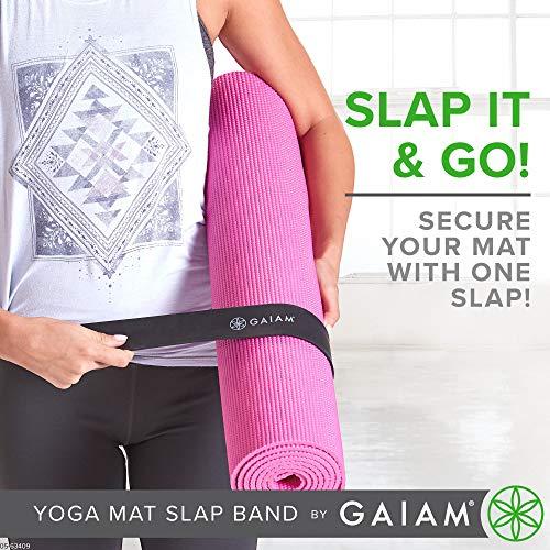 Gaiam ヨガマットストラップスラップバンド ? マットをしっかりと巻いて安全に保ちます。ほとんどのサイズのマットにフィット(長さ20インチ｜luana-shop01｜02