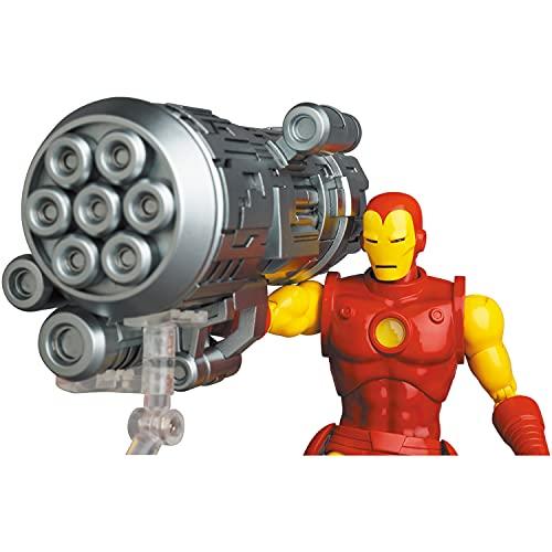 MAFEX マフェックス No.165 IRON MAN アイアンマン COMIC Ver. 全高約160mm 塗装済み アクションフィギュア｜luana-shop01｜08