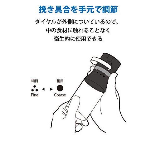 iwaki(イワキ) 耐熱ガラス ごますり器 ミル ホワイト KS520N-GMW｜luana-shop01｜02