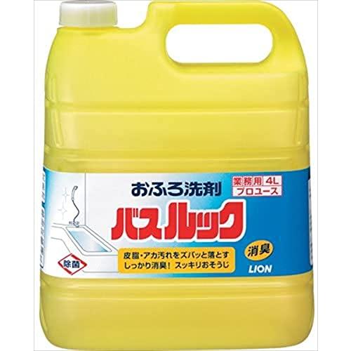 【業務用 大容量】 バスルック 4L 浴室用洗剤 浴室洗剤 お風呂 洗剤 掃除 お風呂掃除（Yahoo!・luanaショップ1号店）