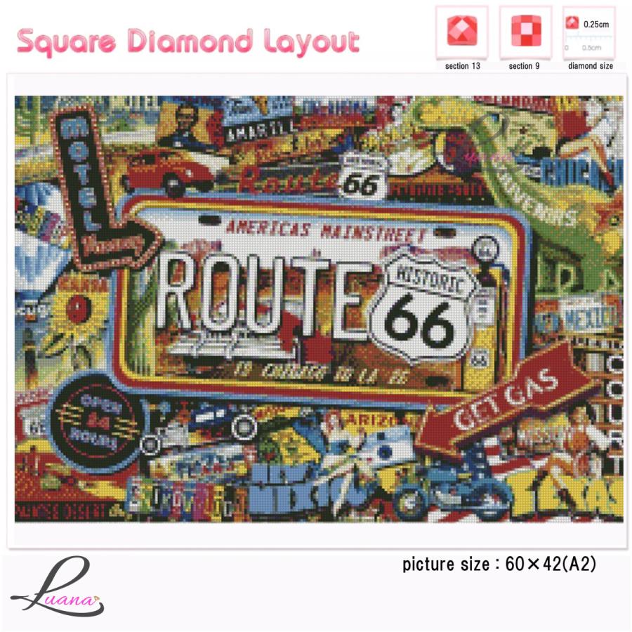 ダイヤモンドアート ダイヤモンドペインティング ハンドメイドキット