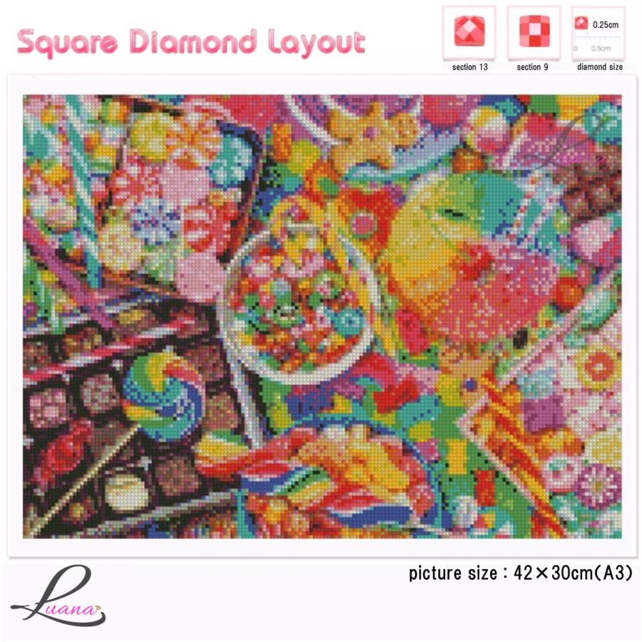 ダイヤモンドアート 0228 ダイヤモンドペインティング ハンドメイド