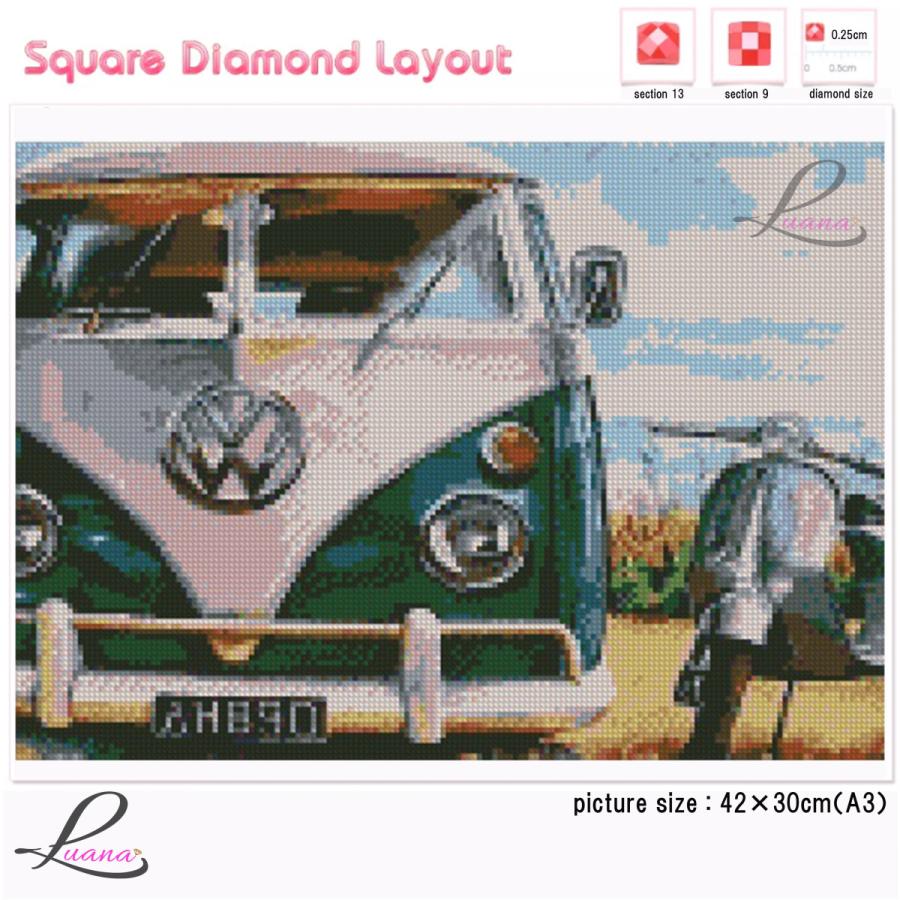 ぽにこ【A1429】ダイヤモンドアート　6点 ぽにこ【A1429】ダイヤモンドアート 6点 ダイヤモンドアートの