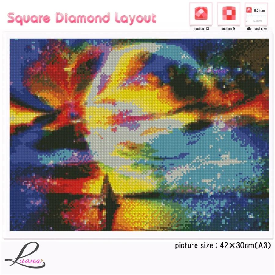 ダイヤモンドアート ダイヤモンドペインティング ハンドメイドキット