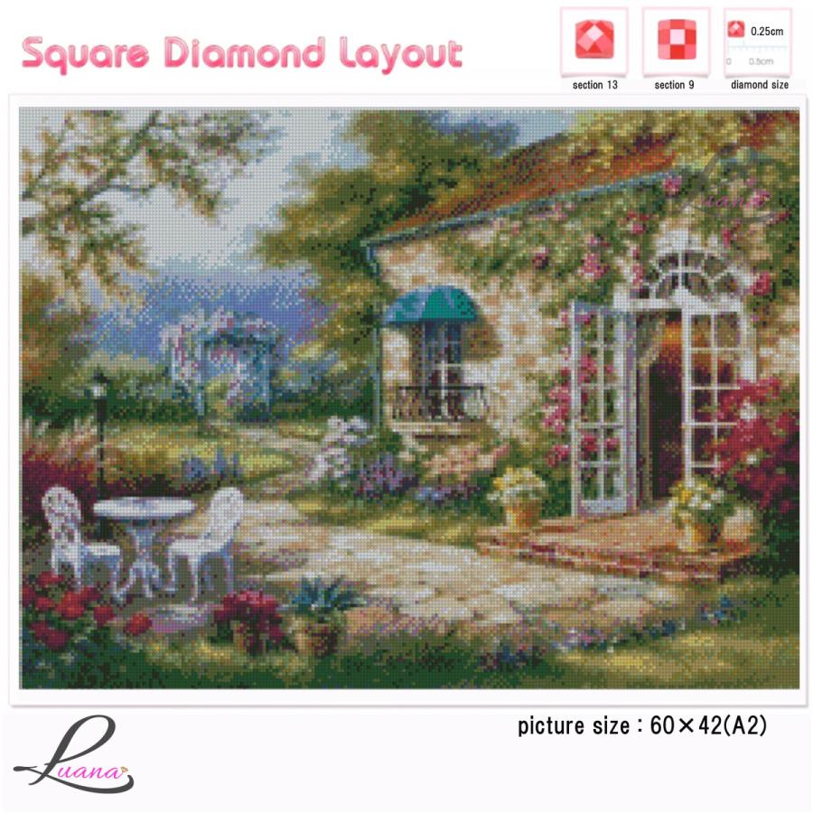 ダイヤモンドアート ダイヤモンドペインティング ハンドメイドキット