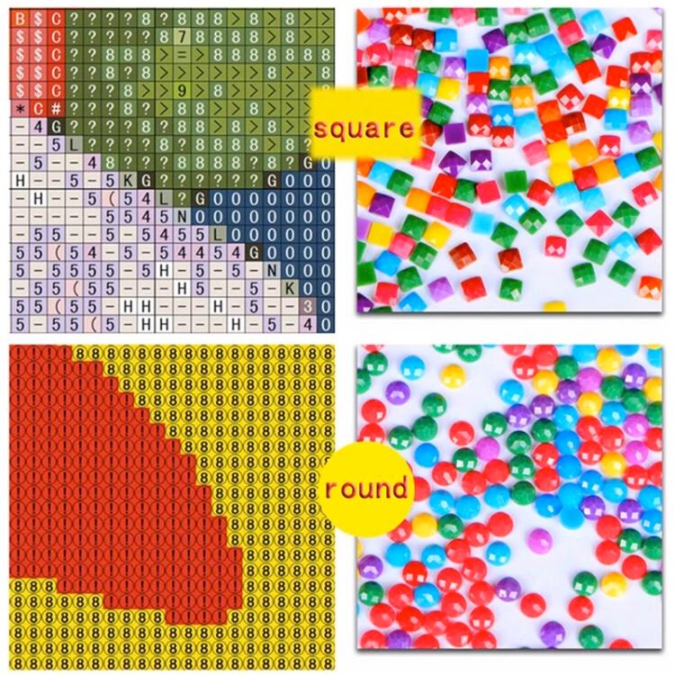 ダイヤモンドアート オーダー フォトカスタム 記念 プレゼント