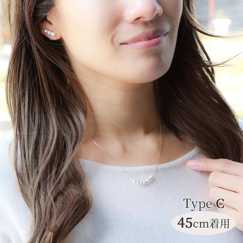 パール ネックレス 一粒 厳選 k18 パールネックレス カジュアル 18金 18k レディース シンプル  結婚式 ラインネックレス 女性 入学式 ギフト スルーネックレスの画像