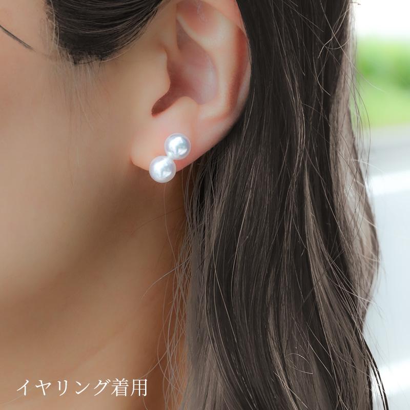 パール ピアス 18k スタッド パールピアス 18金 k18 ゴールド 結婚式  シンプル レディース 女性 入学式 ギフト おしゃれ かわいい スタッドピアス あこや真珠の画像