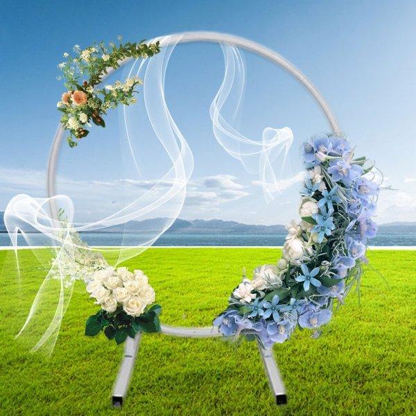 屋内屋外パーティーの装飾のための結婚式のアーチクライミングプラントトレリスアーチウェイ2 2cmホワイト 結納品 本日特価 Razberi Net