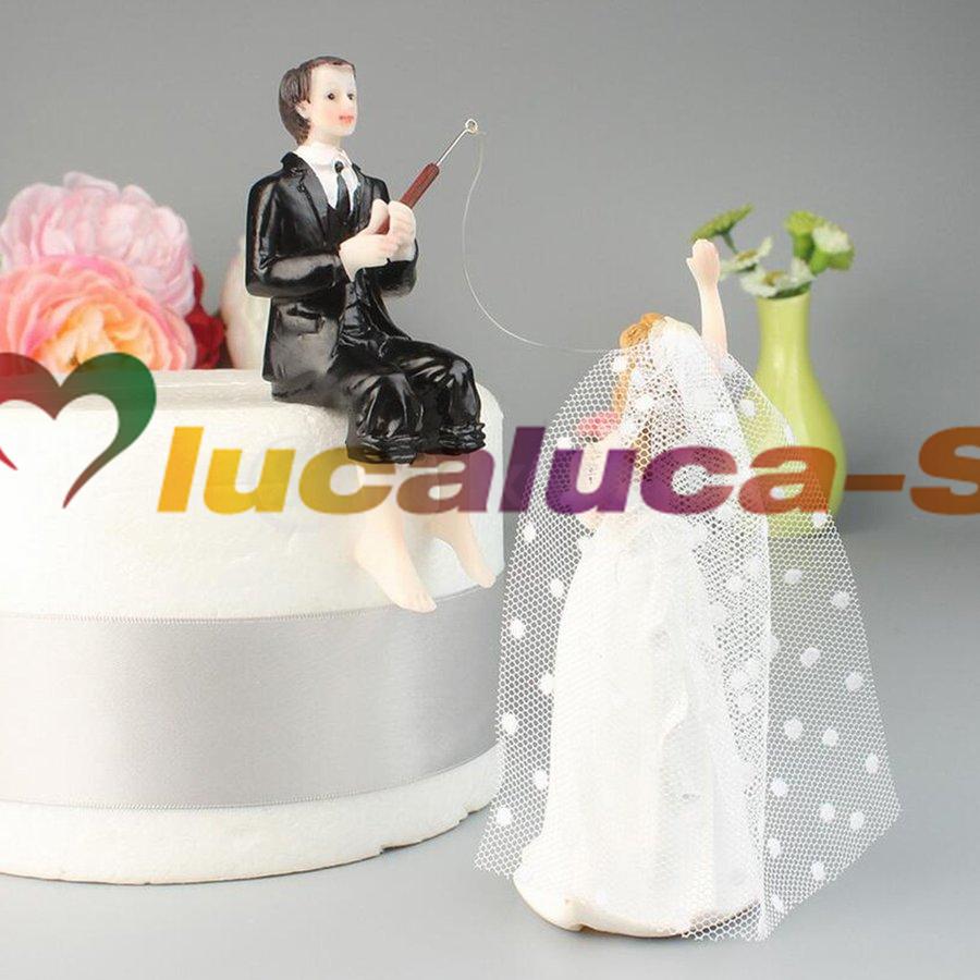 ケーキトッパー 結婚式 ウエディングケーキ カップル 樹脂人形 置物 装飾 ロマンチック 多仕様選べ 2 Pc4 Lucaluca Store 通販 Yahoo ショッピング