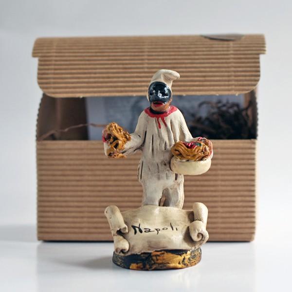 ナポリの幸運のお守り スパゲッティを持つプルチネッラの人形 プレゼント用箱入り Dpcs ルカニア 通販 Yahoo ショッピング