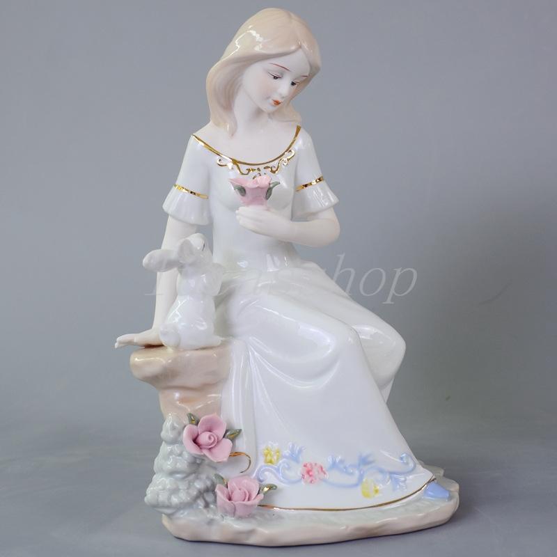 置物 人形 ワインセラー テレビ台 陶器 可愛い プレゼント インテリア 生活雑貨 手作り 西洋陶器 北欧 お姫様 飾り物 結婚お祝い 洋風 小物 おすすめ Msxc33 ルーカスショップ 通販 Yahoo ショッピング