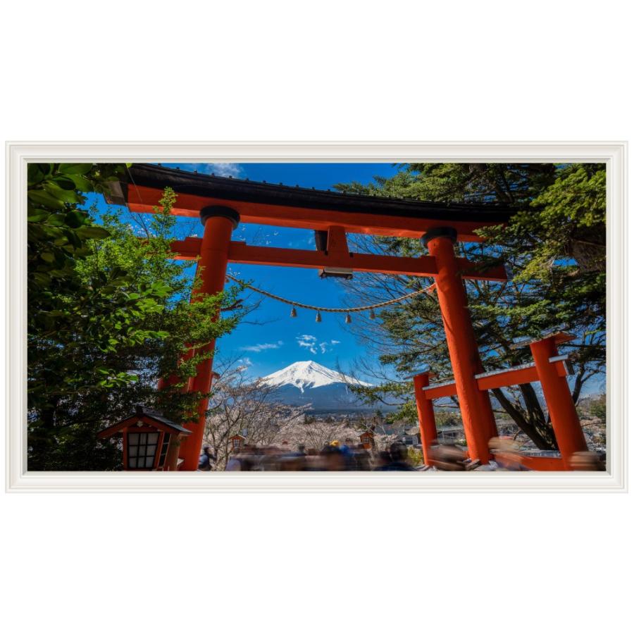 富士山 鳥居 ウォールステッカー 日本製 壁紙 森林 木 神社 植物 緑 旅行 写真 ポスター シール アート Acw 0007 Kyn W Lucca 通販 Yahoo ショッピング