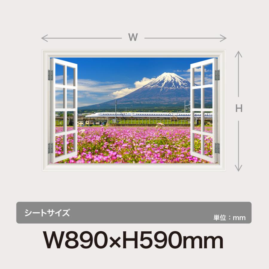 「美しい窓辺」ウォールデコM ホワイト lucca-yh_acw-0043-myn-m