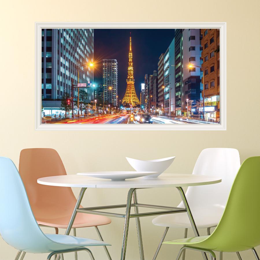 ウォールステッカー 東京タワー 日本製 Mu3 夜景 シティ 鉄塔 ポスター シール Acw 0060 Kyn W Lucca 通販 Yahoo ショッピング