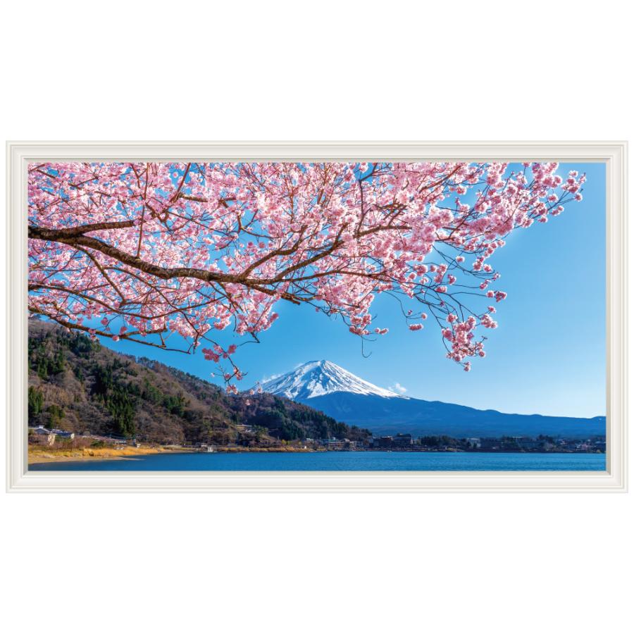 ウォールステッカー 富士山 桜 さくら 日本製 湖 fuji 壁紙 ポスター