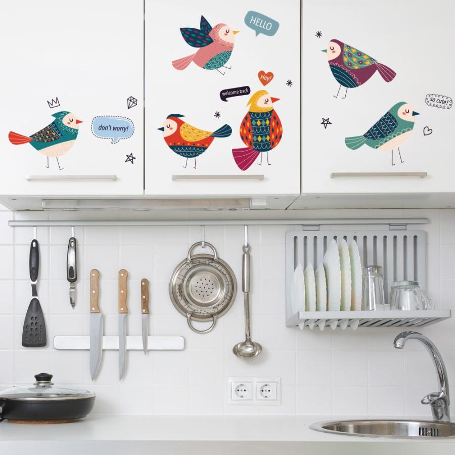 ウォールステッカー 小鳥 バード Mu3 日本製 イラスト 北欧 シール 壁紙 風呂 ドア トイレ インスタ Hnkb 0010 Lucca 通販 Yahoo ショッピング