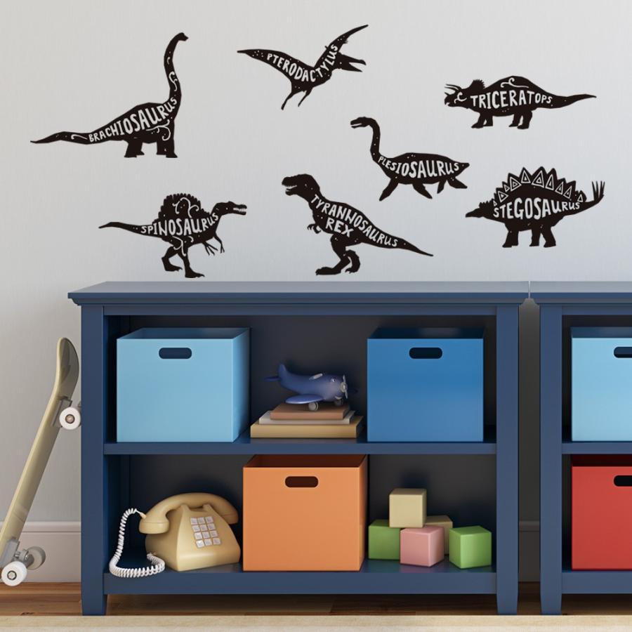 ウォールステッカー 恐竜 Mu3 日本製 ダイナソー シール 壁紙 風呂 ドア トイレ 北欧 インスタ Hnkb 0013 Lucca 通販 Yahoo ショッピング